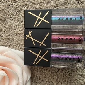 LORAC Blue Pink Liquid Eyeshadow Set Vibrant Shine